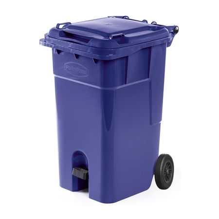 Tacho con pedal y ruedas N° 120 Azul Polinplast