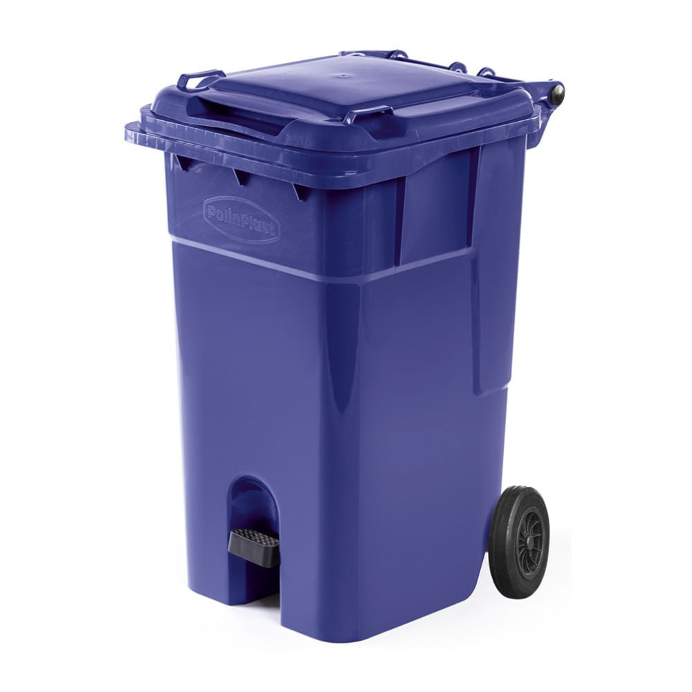 Tacho con pedal y ruedas N° 120 Azul Polinplast