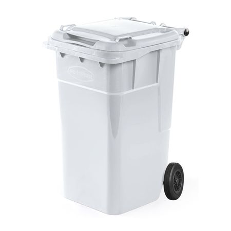Tacho Recolector Polinplast King Kong N° 120 Blanco con Ruedas