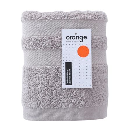 Toalla de Mano Orange 40x60cm Taupe