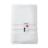 Toalla de Baño Orange Modelo BTWH 70x140cm Blanco de Algodón