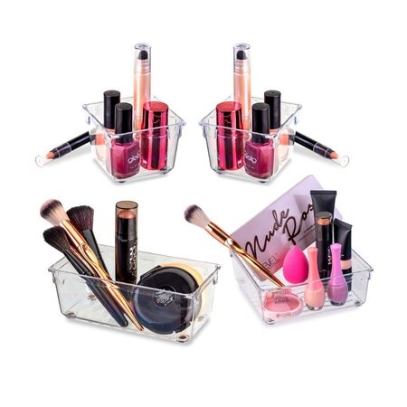 Set Organizador de Baño Smart Box 4 Piezas Rey