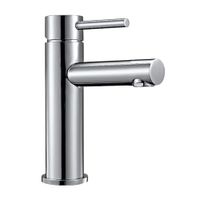 Mezcladora para Lavatorio Monocomando Vainsa Minimal Lever Baja Plata Cromado