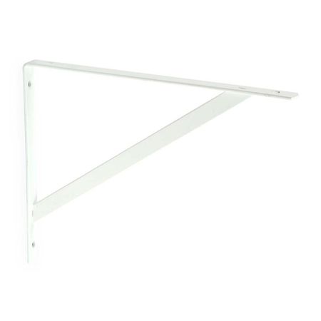 Soporte de repisa Triángulo 25cm Blanco Prat-K