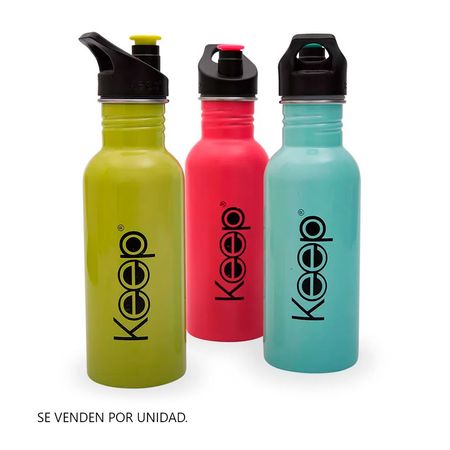 Botella Keep Metálica 600ml