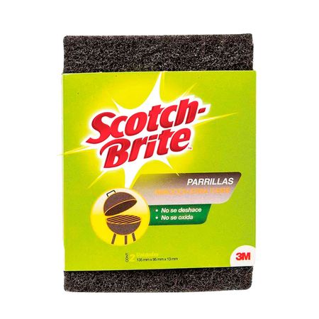 Esponja Parrillas Scotch Brite x 2 Unidades