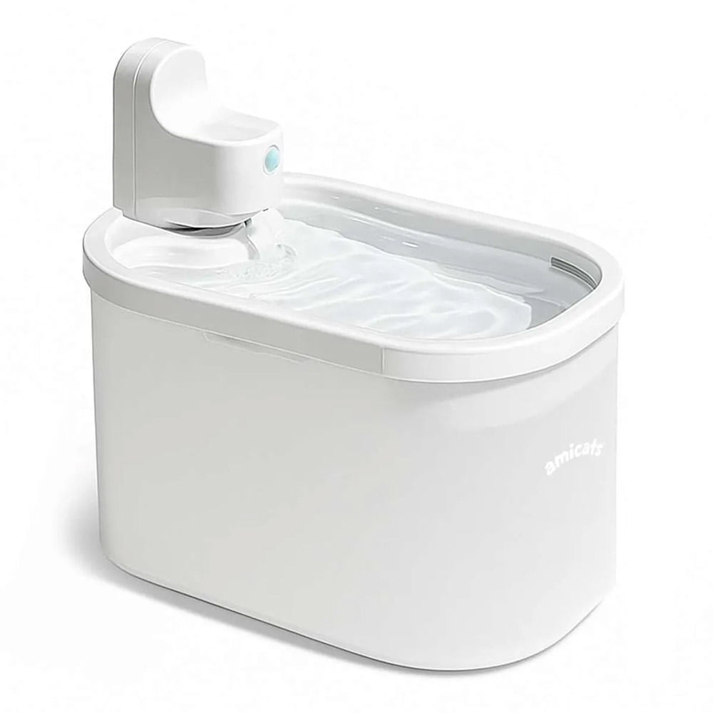 Bebedero Dispensador de Agua Recargable para Gatos y Perros 2.5 L