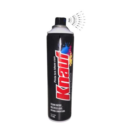 Spray Negro Brillante 375 ml Knauf 036340