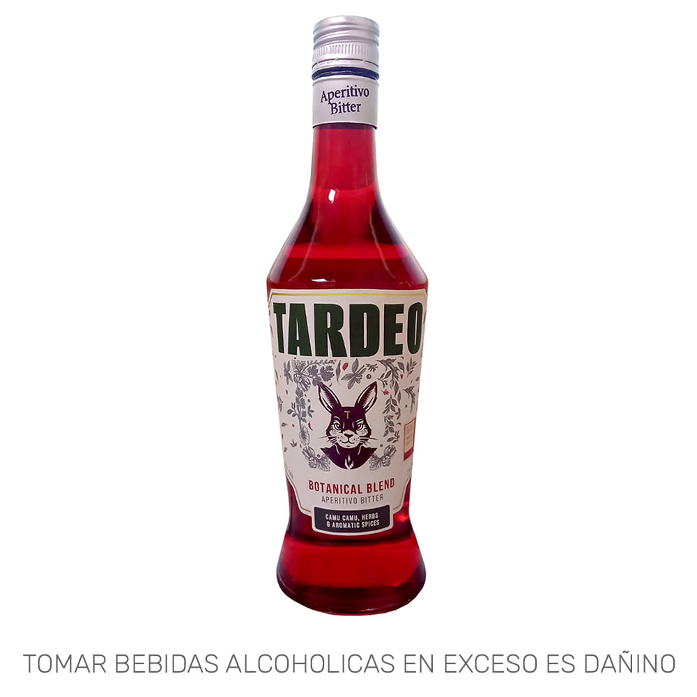 Licor TARDEO Aperitivio Bitter Blend Botella 750ml