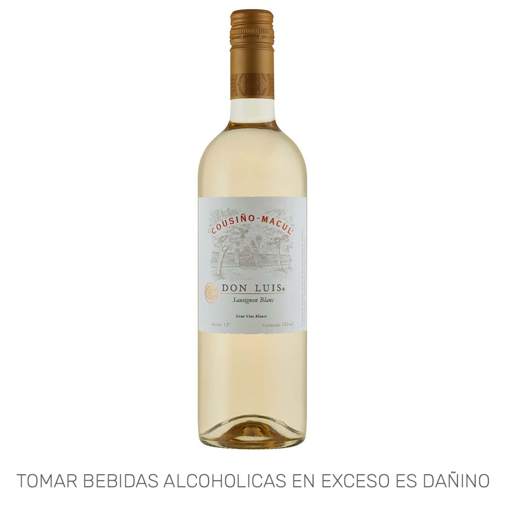 Vino Blanco COUSIÑO MACUL Don Luis Sauvignon Blanc Botella 750ml