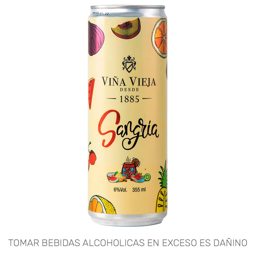 Sangría VIÑA VIEJA Lata 355ml