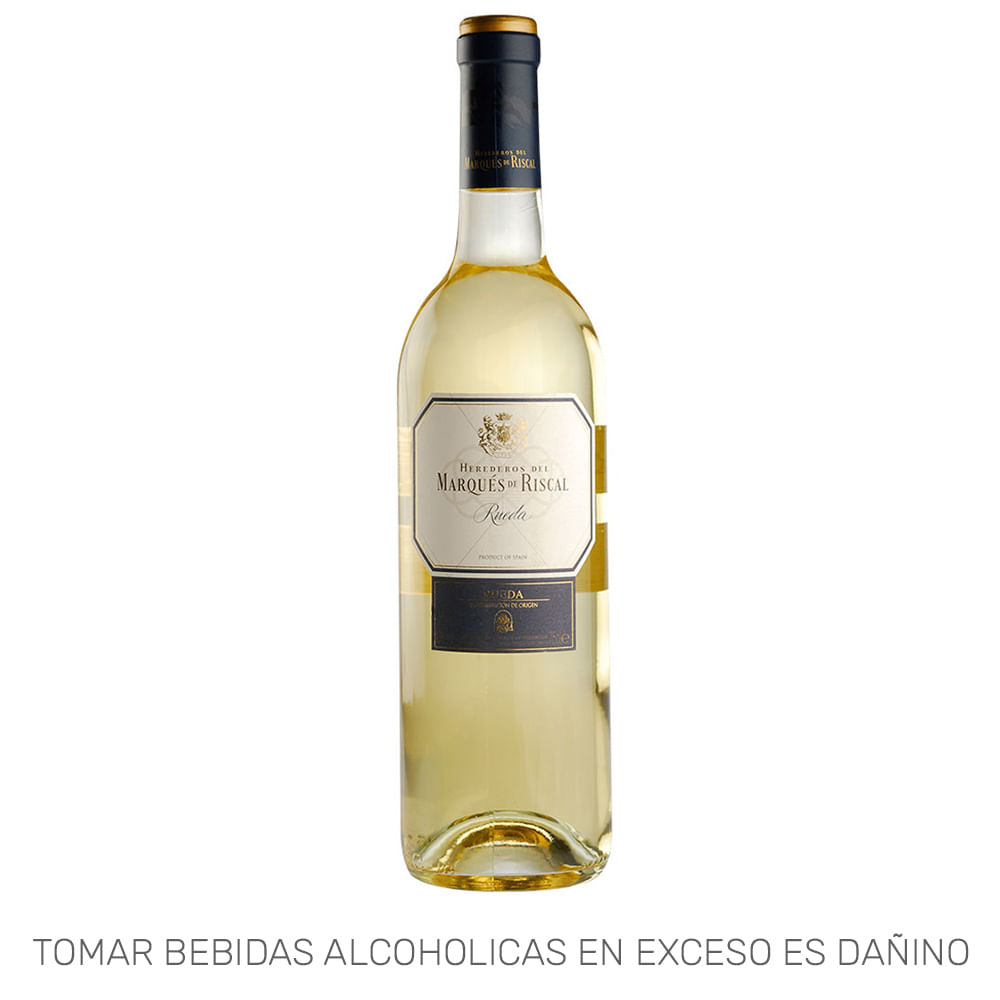 Vino Blanco MARQUÉS DE RISCAL Herederos Rueda Botella 750ml
