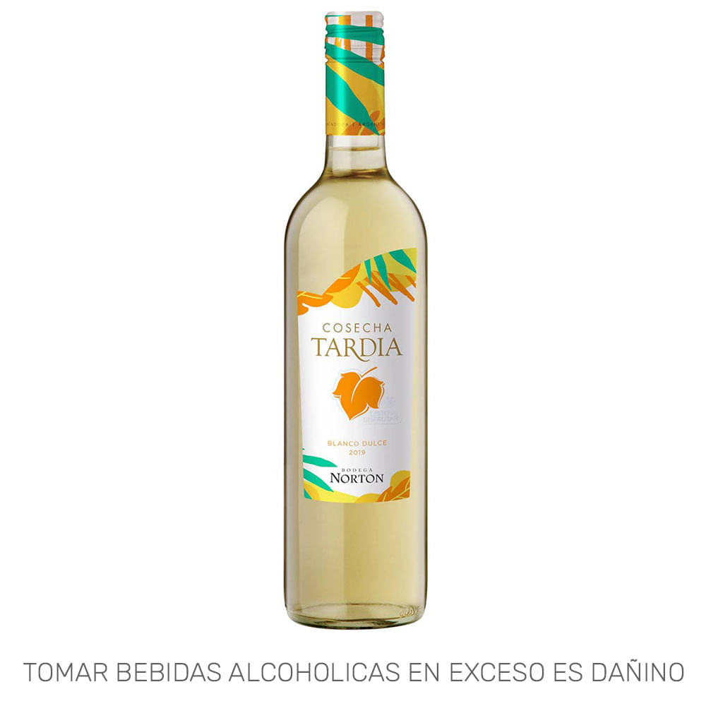Vino Blanco NORTON Cosecha Tardía Blanco Botella 750ml