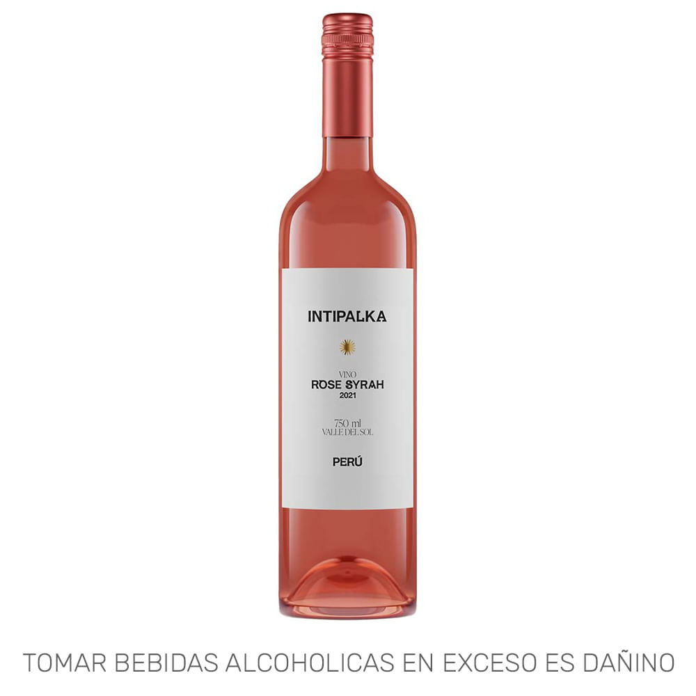 Vino Rosé Syrah Intipalka Botella 750ml