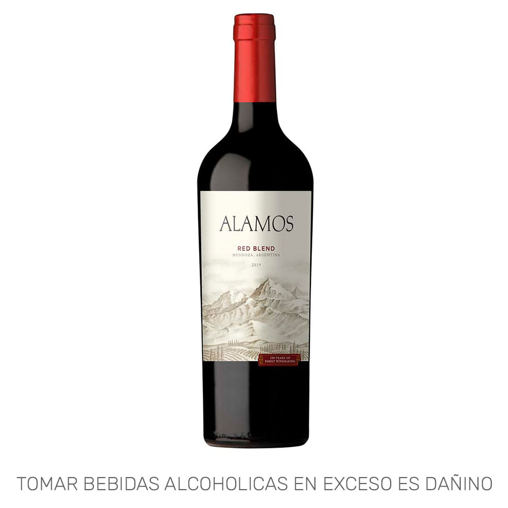 Vino Tinto ALAMOS Red Blend Botella 750ml