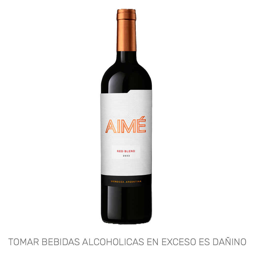 Vino Tinto AIME Red Blend Botella 750ml