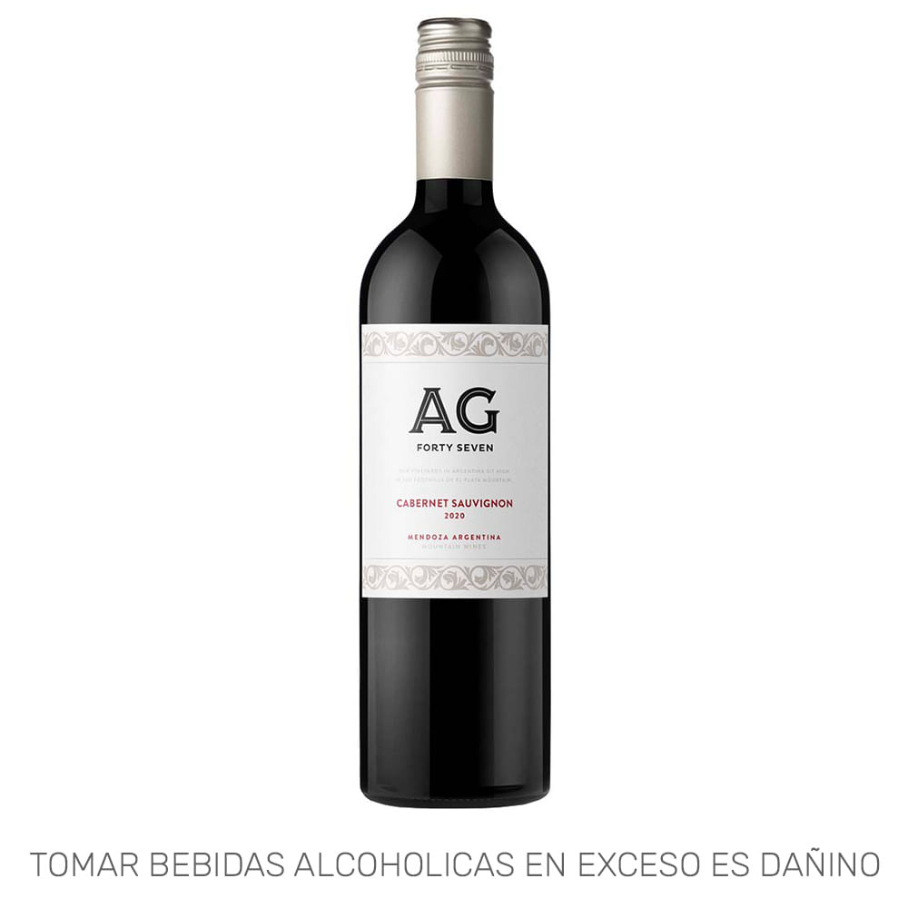 Vino Tinto AG 47 Cabernet Sauvignon Botella 750ml