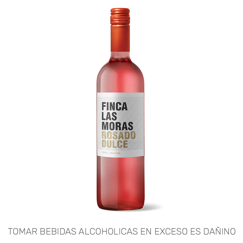 Vino Rosé Blend Finca Las Moras Dulce Botella 750ml