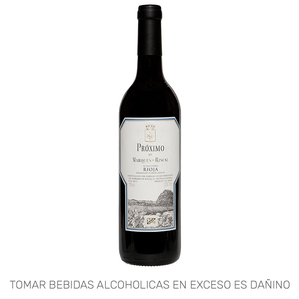 Vino Tinto MARQUÉS DE RISCAL Tinto Próximo Botella 750ml