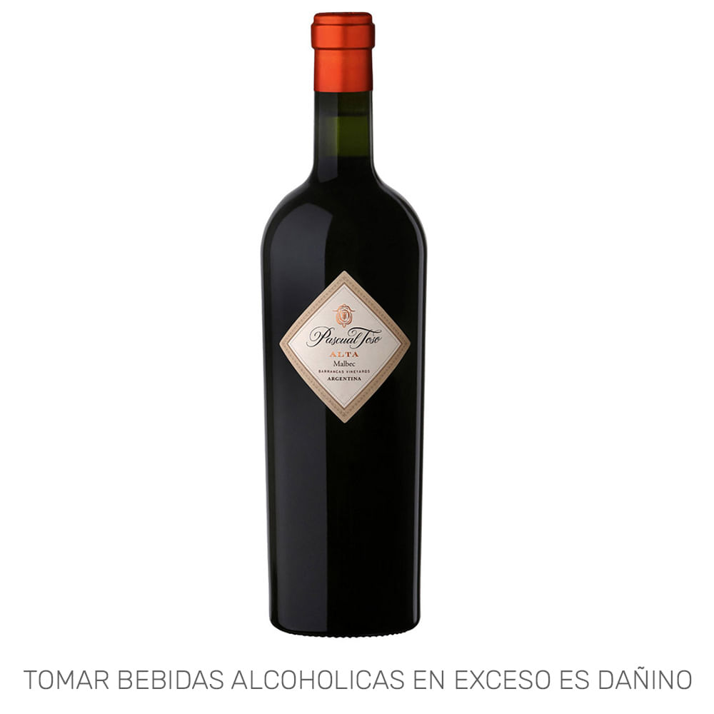 Vino Tinto PASCUAL TOSO Alta Reserva Malbec Botella 750ml