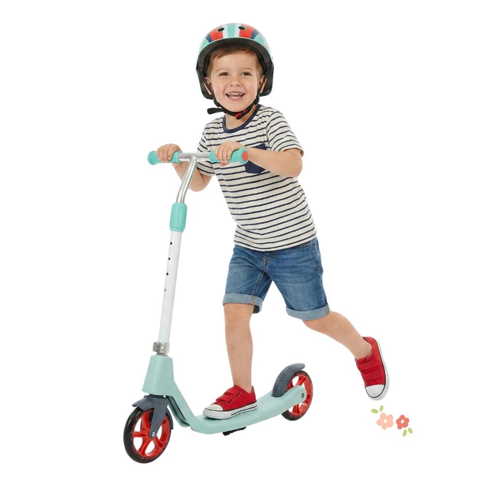 Scooter Monopatín para Niños y Niñas con 2 Ruedas Celeste