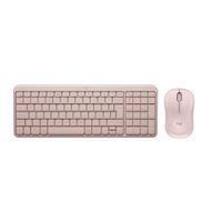 KIT LOGITECH TECLADO K250 MOUSE M240 ROSADO
