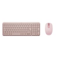 KIT LOGITECH TECLADO K250 MOUSE M196 ROSADO