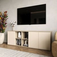 Mesa de TV Kafka Color Ceniza\Capri TU MESITA