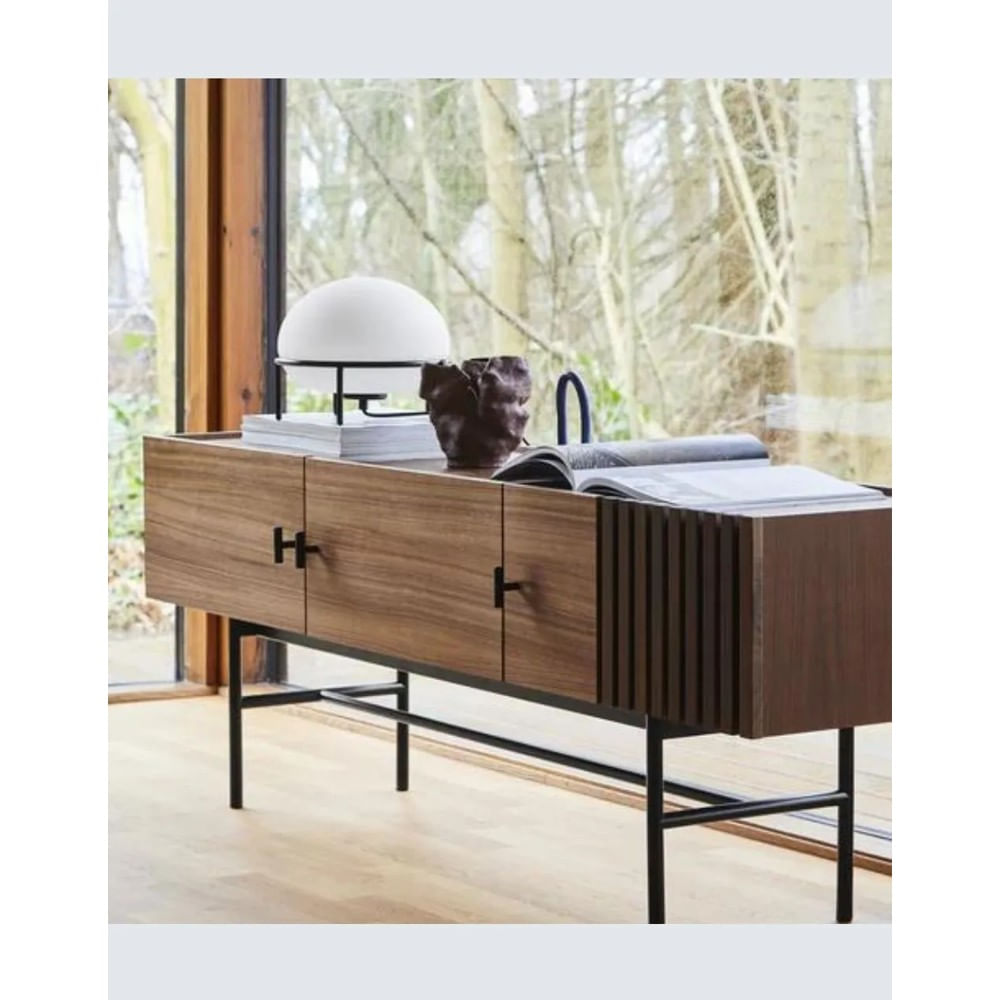 Mesa de TV Kayla con Canto Grueso Color Cedro TU MESITA