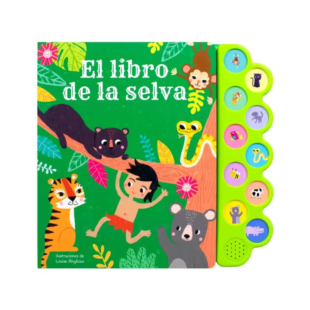 10 SONIDOS EL LIBRO DE LA SELVA