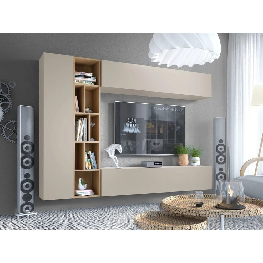 Mesa de TV Flotante Mime Color Capri\Panela TU MESITA