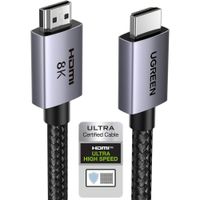Cable HDMI 2.1 8K 10m 48Gbps Dolby Atmos Ugreen HDR HD171 - 25914