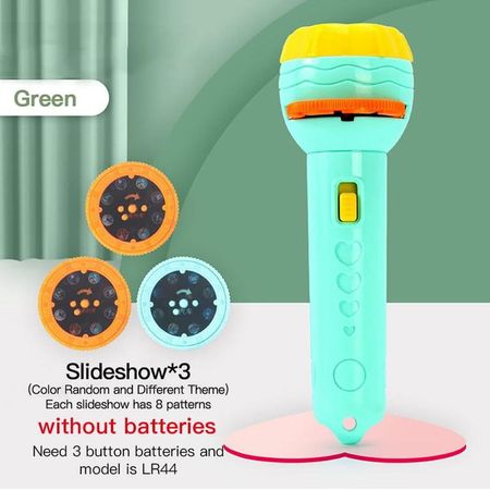 Baby Sleeping Verde - Linterna de Juguete para niños