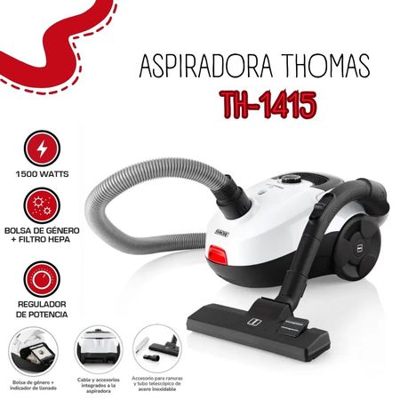 ASPIRADORA THOMAS DE 1500 WATTS TH-1415