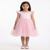 Vestido de Fiesta Rosado para niñas