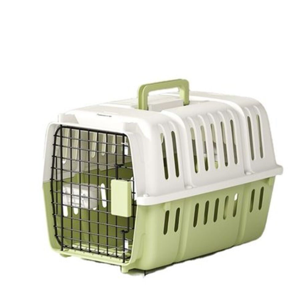Transportador Kennel de Viaje Talla S Verde