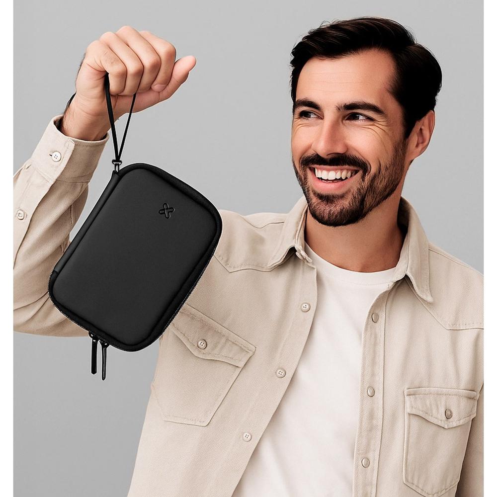 Estuche Organizador Portátil para Cables Viajero KlipXtreme - KTO-250