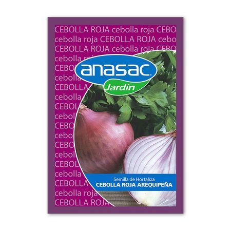 Semillas de Cebolla Roja Arequipeña en sobre Hortus