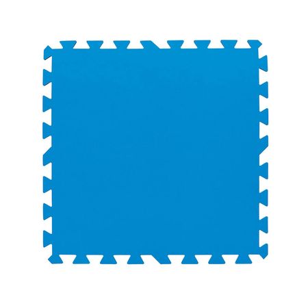 Piso de Polietileno Bestway para Piscina Azul 50x50cm x 9 piezas
