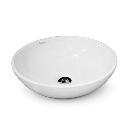 Ovalín Circular Orange Ascoli para Sobreponer 41cm Blanco