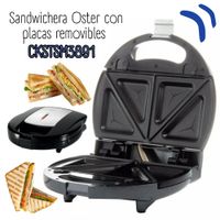 SANDWICHERA OSTER CON PLACAS REMOVIBLES CKSTSM3891-053