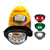 Linterna Frontal Ultra Brillante 300 Lm – 5W a Pilas Opalux