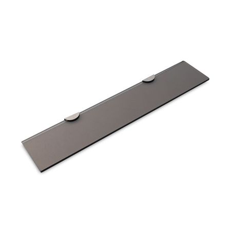 Repisa para baño con vidrio bronceado 40 x 0.8 cm Zaga