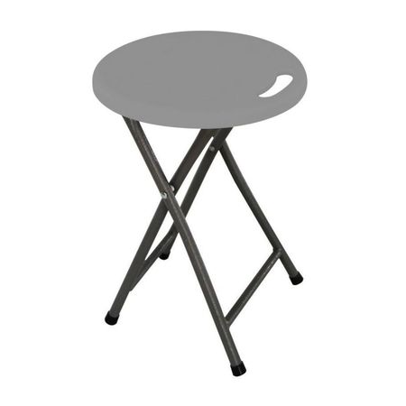 Banco Plegable Gris Orange