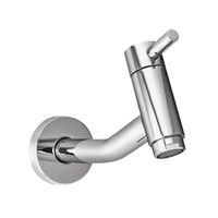 Llave de lavatorio pared Minimalista Lever Plata Vainsa