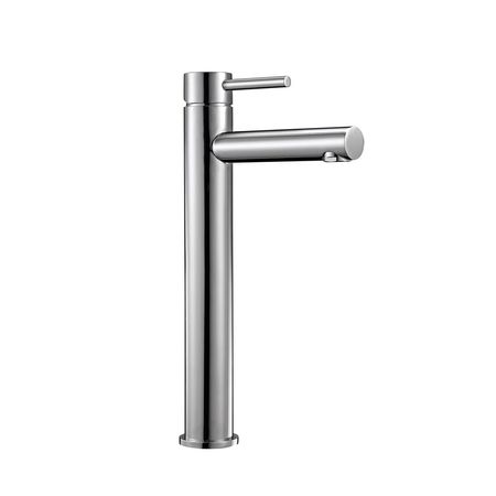 Mezcladora lavatorio monocomando Lever Alta Plata Cromado Vainsa