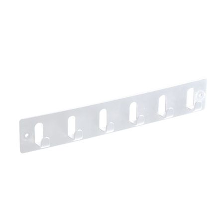 Perchero de Pared 6 Ganchos Blanco Ducasse