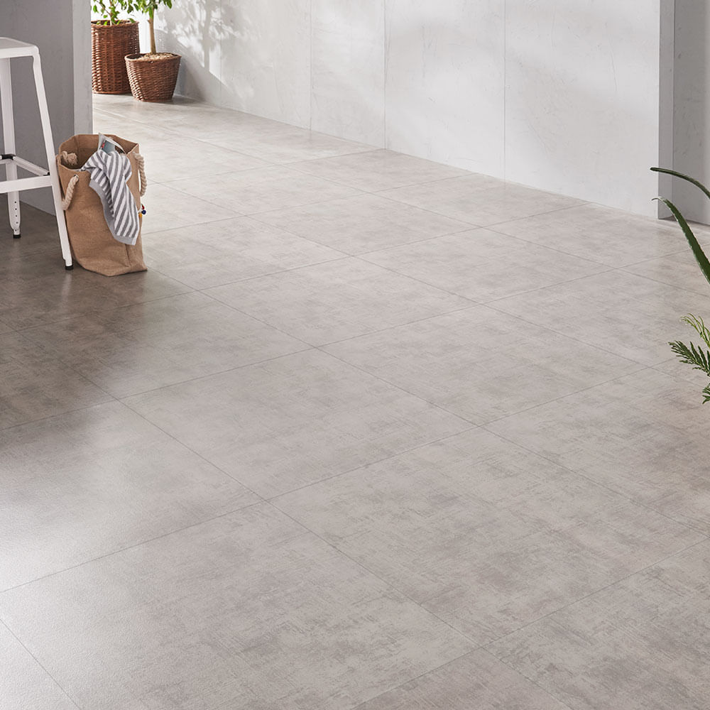 Piso Gress Cementicio Jersey Gris 60x60cm Caja: 1.44m2 Orange
