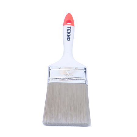 Brocha de Látex Tekno Modelo 3'' Blanco de Polipropileno