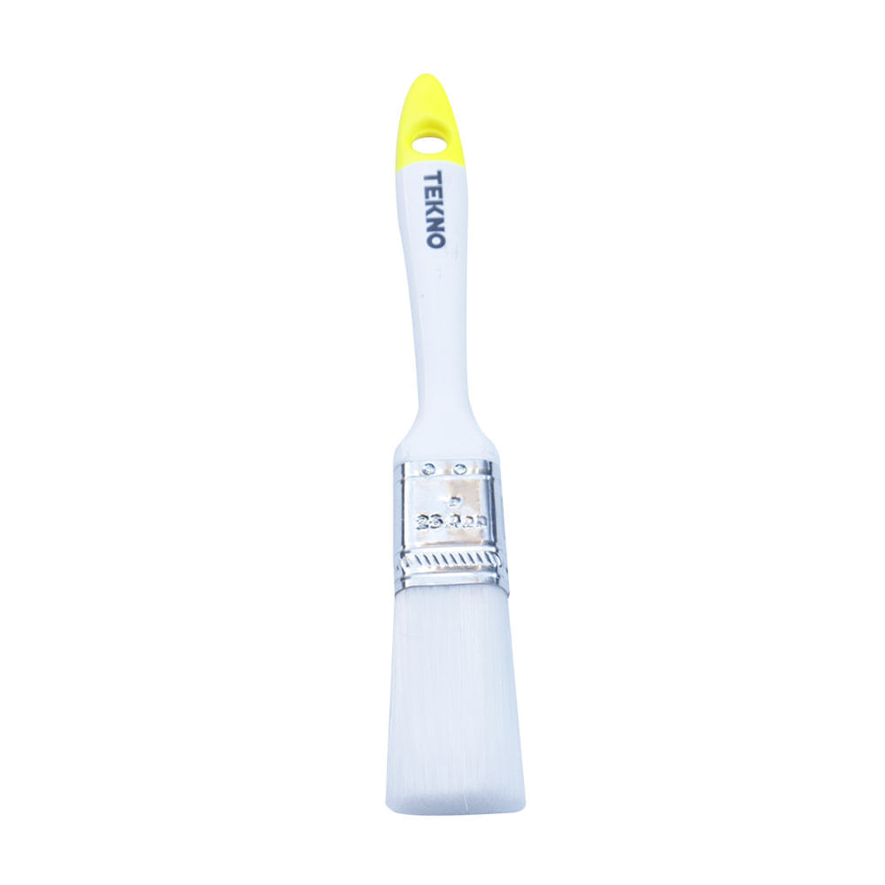 Brocha para Barnices Tekno 1'' de Polipropileno Blanco